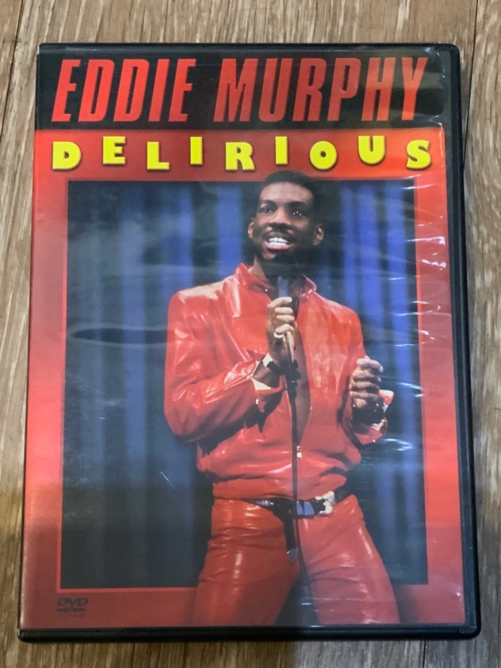 Eddie Murphy Delirious DVD - Red Jacket & Pants Cover